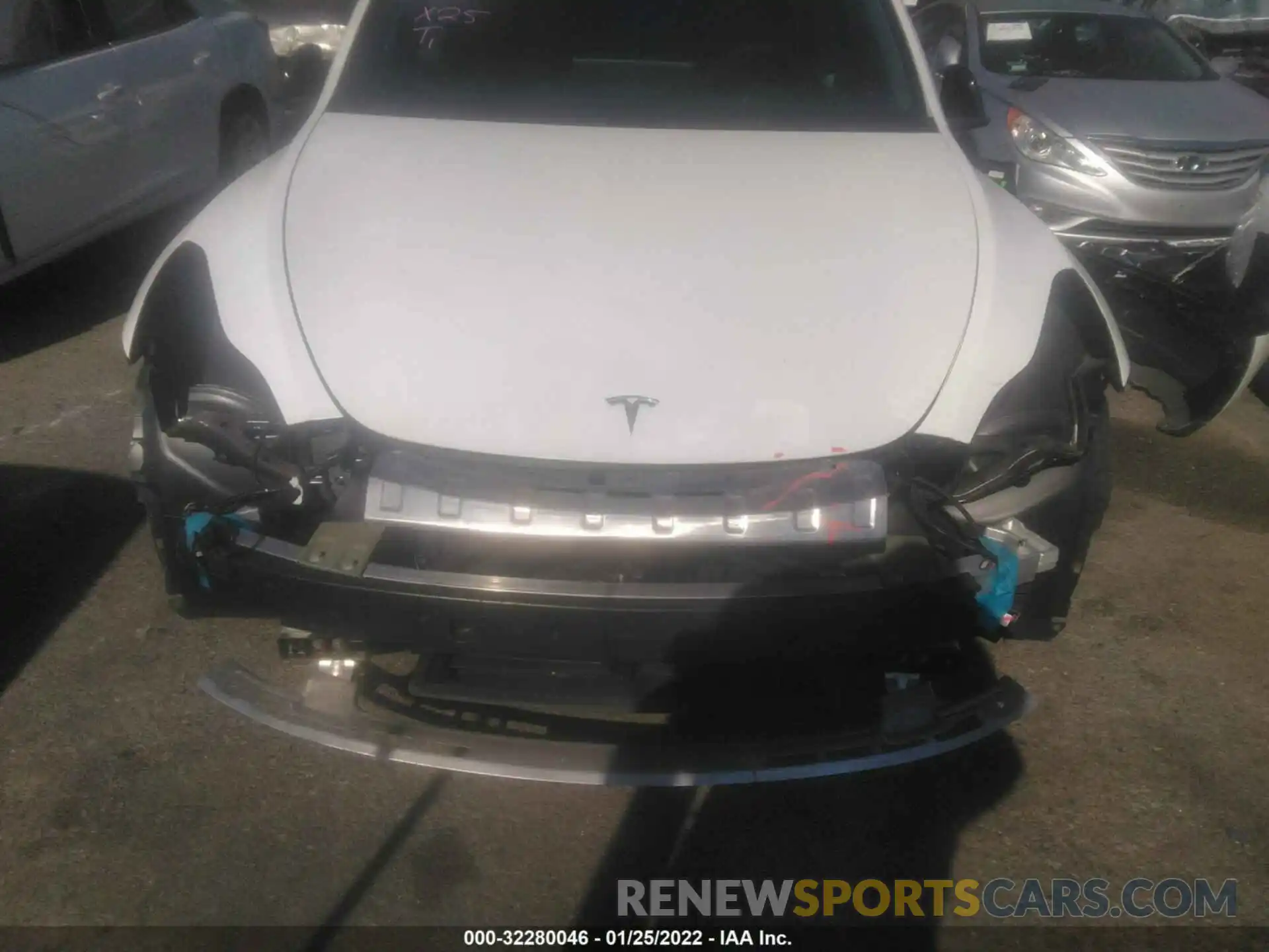 6 Photograph of a damaged car 5YJYGDEEXMF199897 TESLA MODEL Y 2021