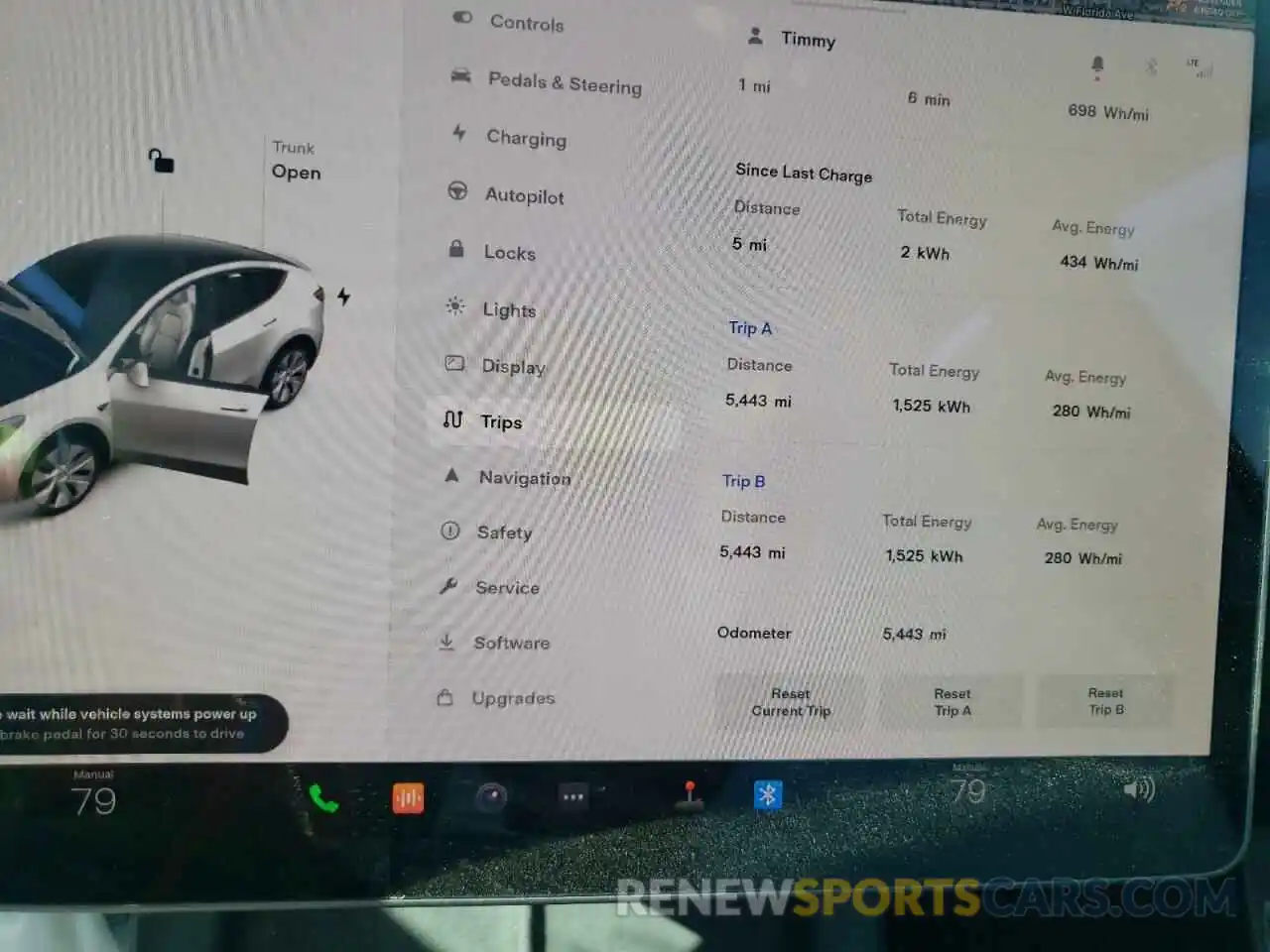 8 Photograph of a damaged car 5YJYGDEEXMF202717 TESLA MODEL Y 2021