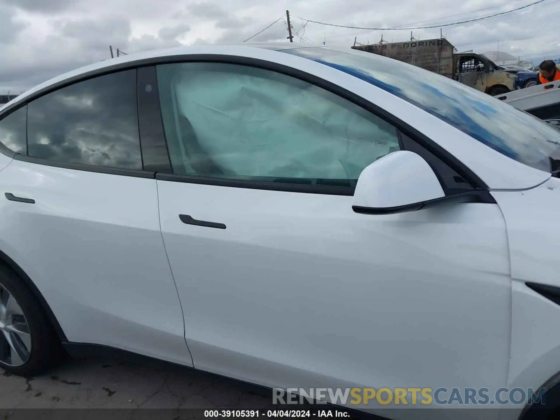 12 Photograph of a damaged car 5YJYGDEEXMF204144 TESLA MODEL Y 2021