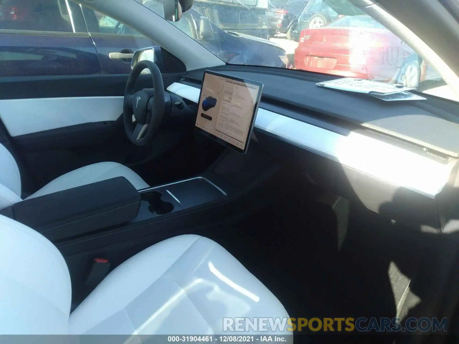 5 Photograph of a damaged car 5YJYGDEEXMF210168 TESLA MODEL Y 2021