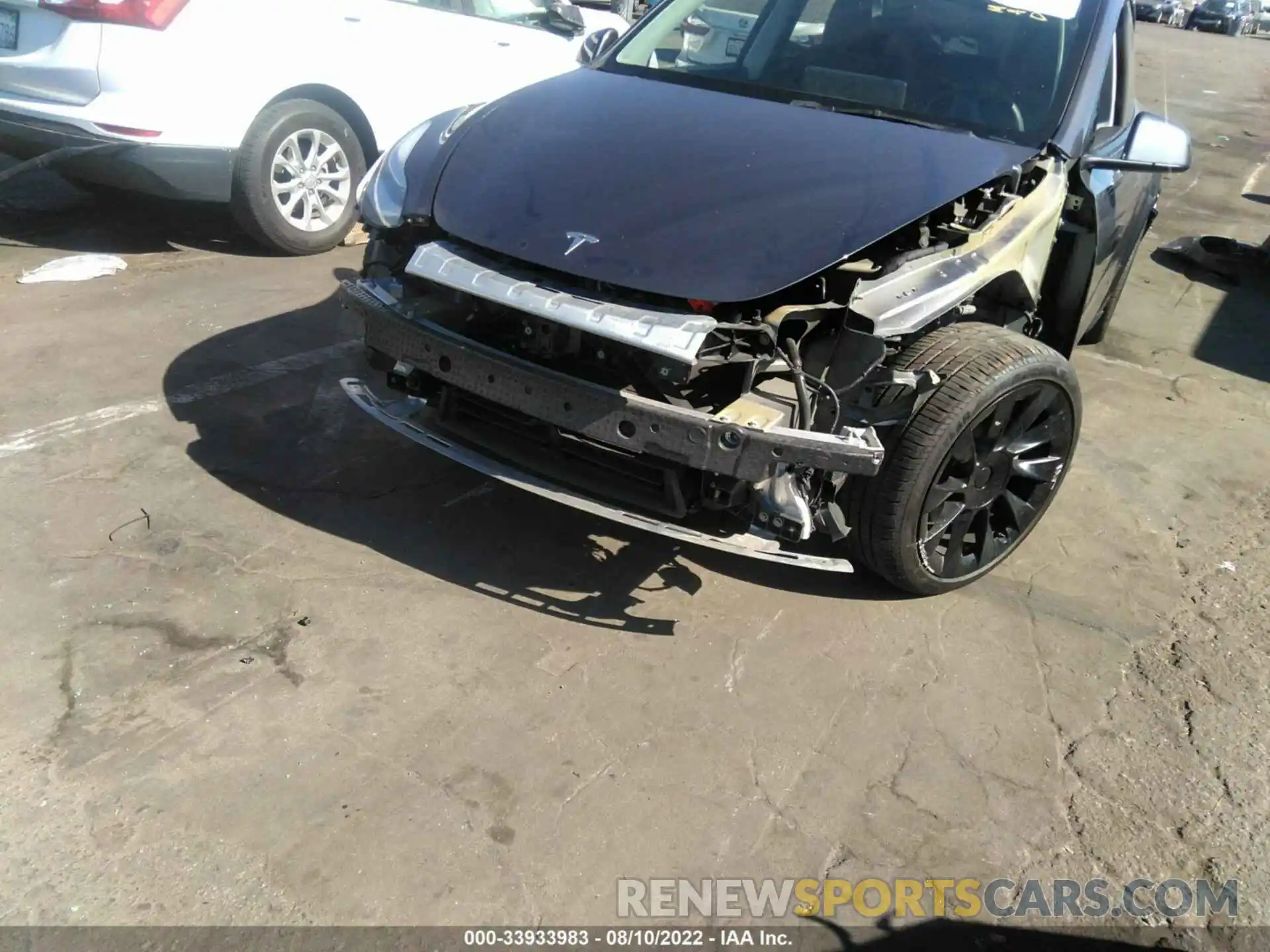 6 Photograph of a damaged car 5YJYGDEEXMF218190 TESLA MODEL Y 2021