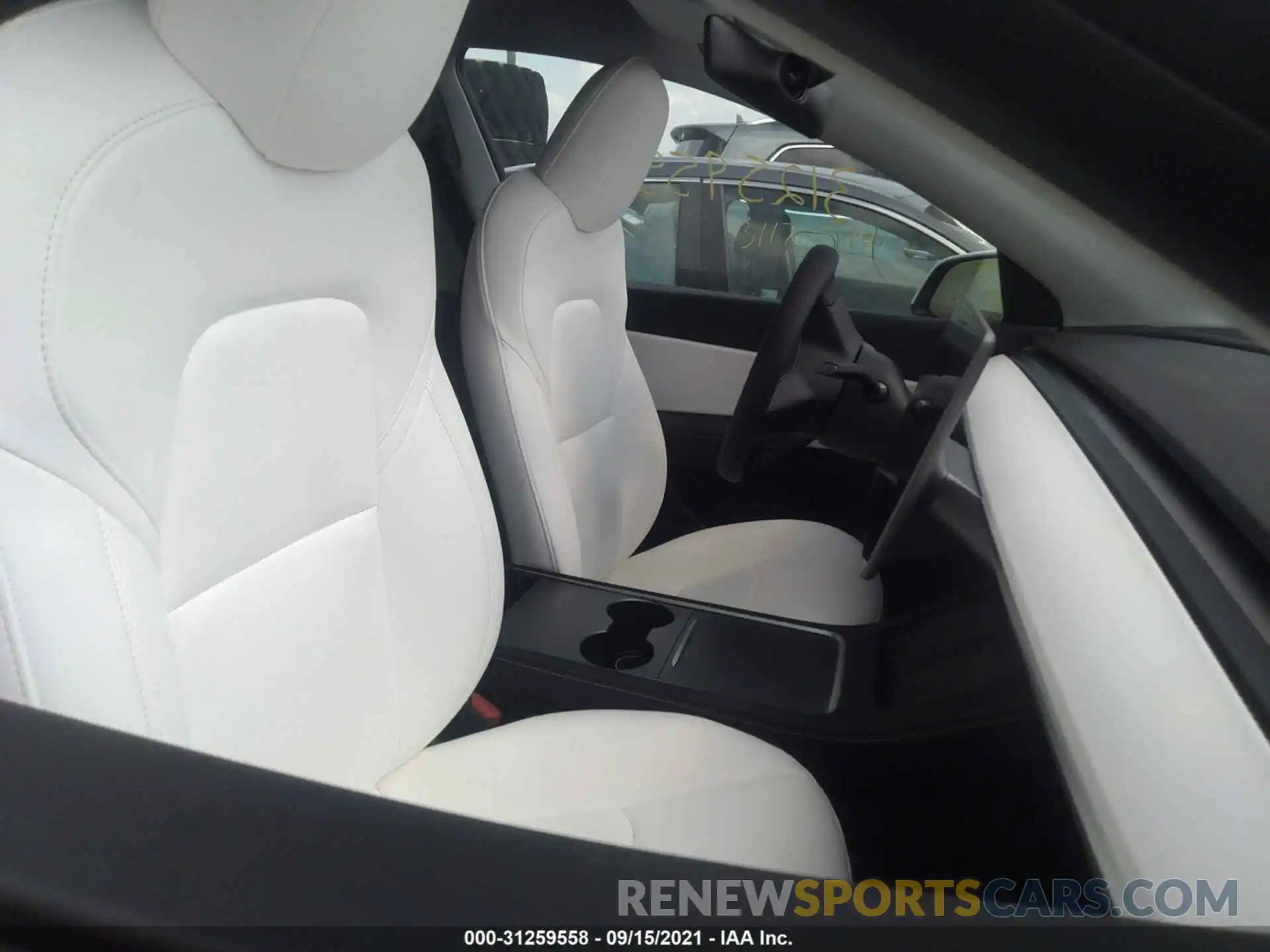 5 Photograph of a damaged car 5YJYGDEEXMF228704 TESLA MODEL Y 2021