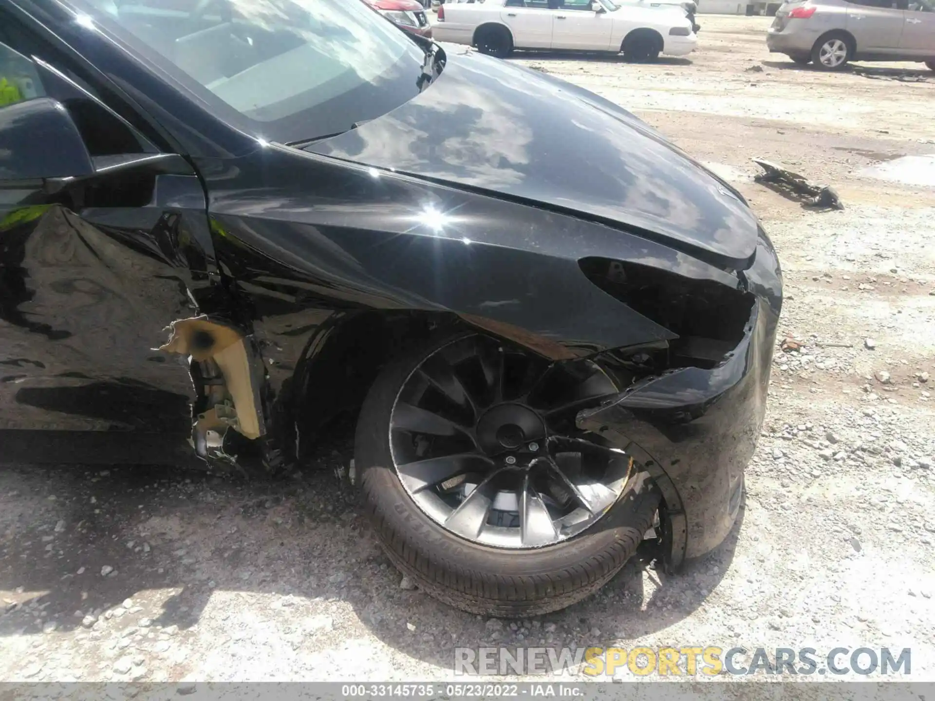 6 Photograph of a damaged car 5YJYGDEEXMF233580 TESLA MODEL Y 2021