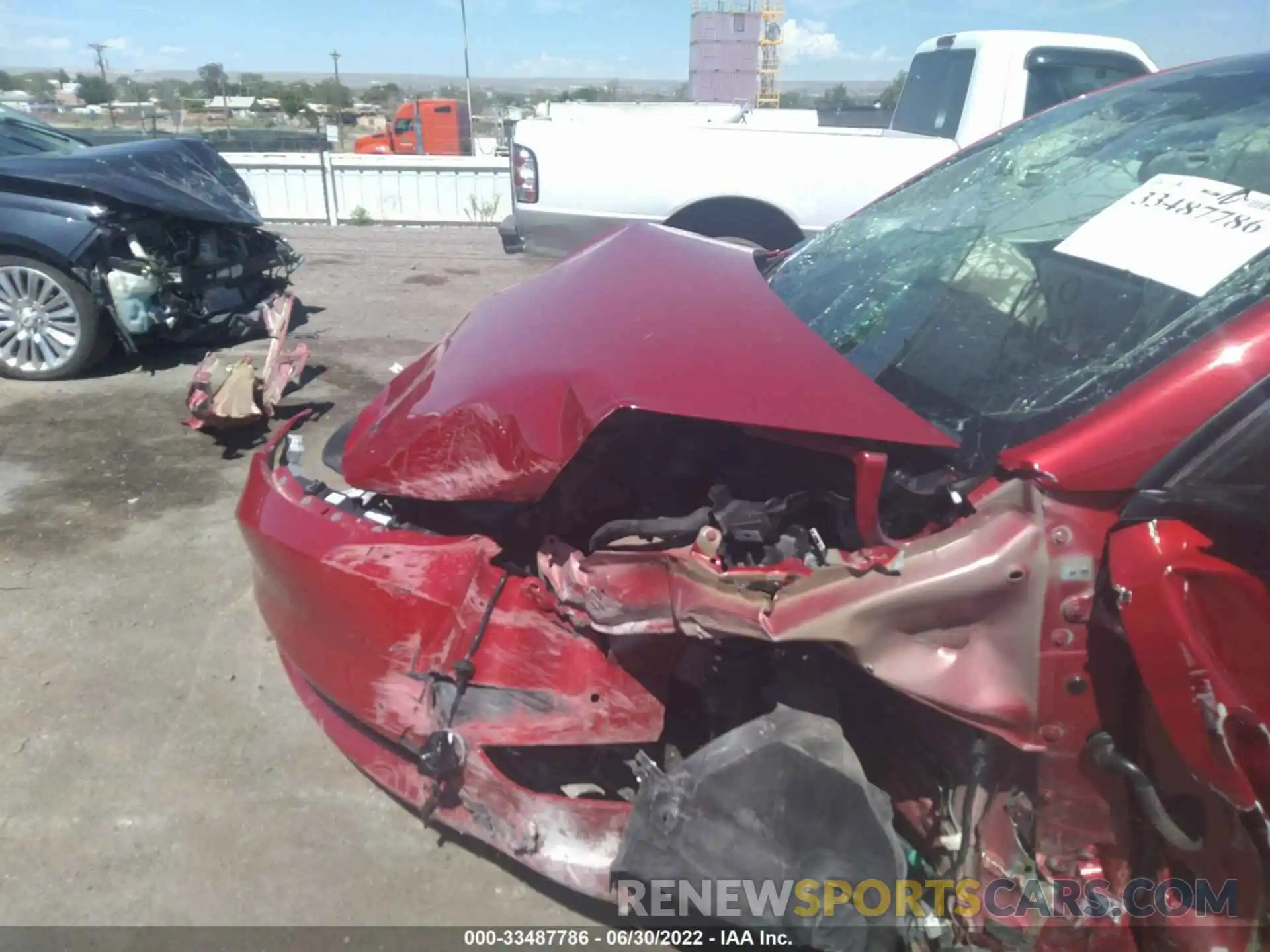 10 Photograph of a damaged car 5YJYGDEEXMF233840 TESLA MODEL Y 2021