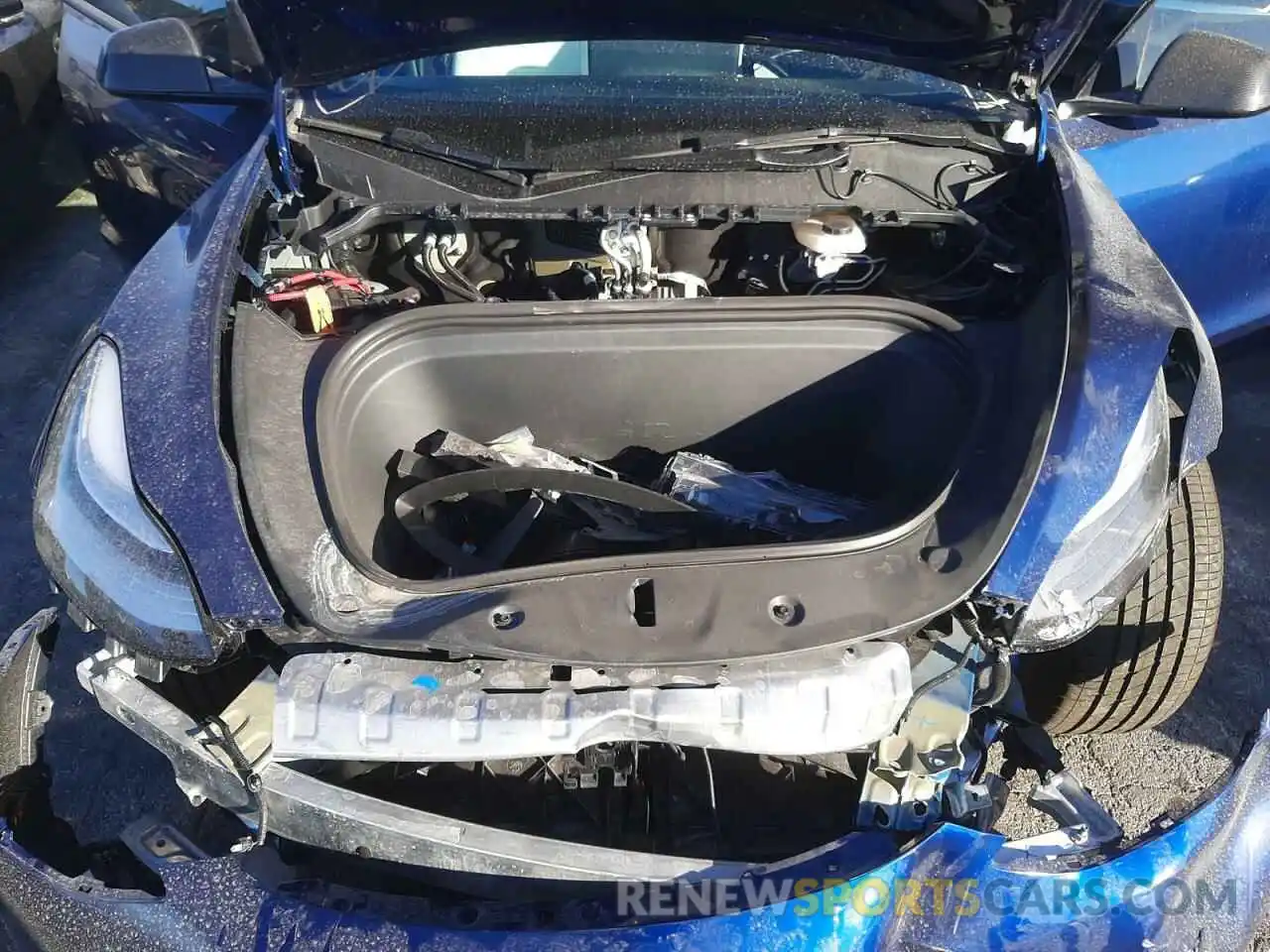 7 Photograph of a damaged car 5YJYGDEEXMF246247 TESLA MODEL Y 2021