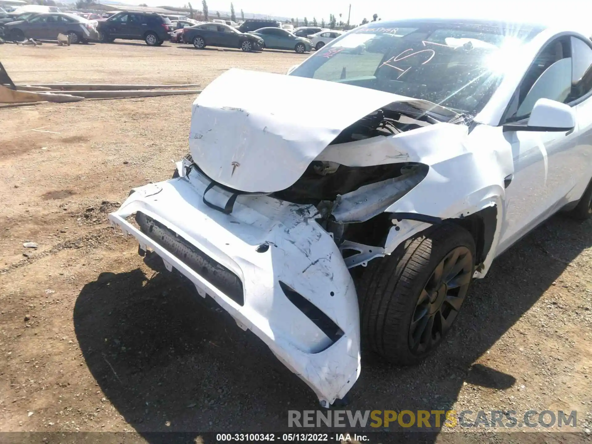 6 Photograph of a damaged car 5YJYGDEEXMF279247 TESLA MODEL Y 2021