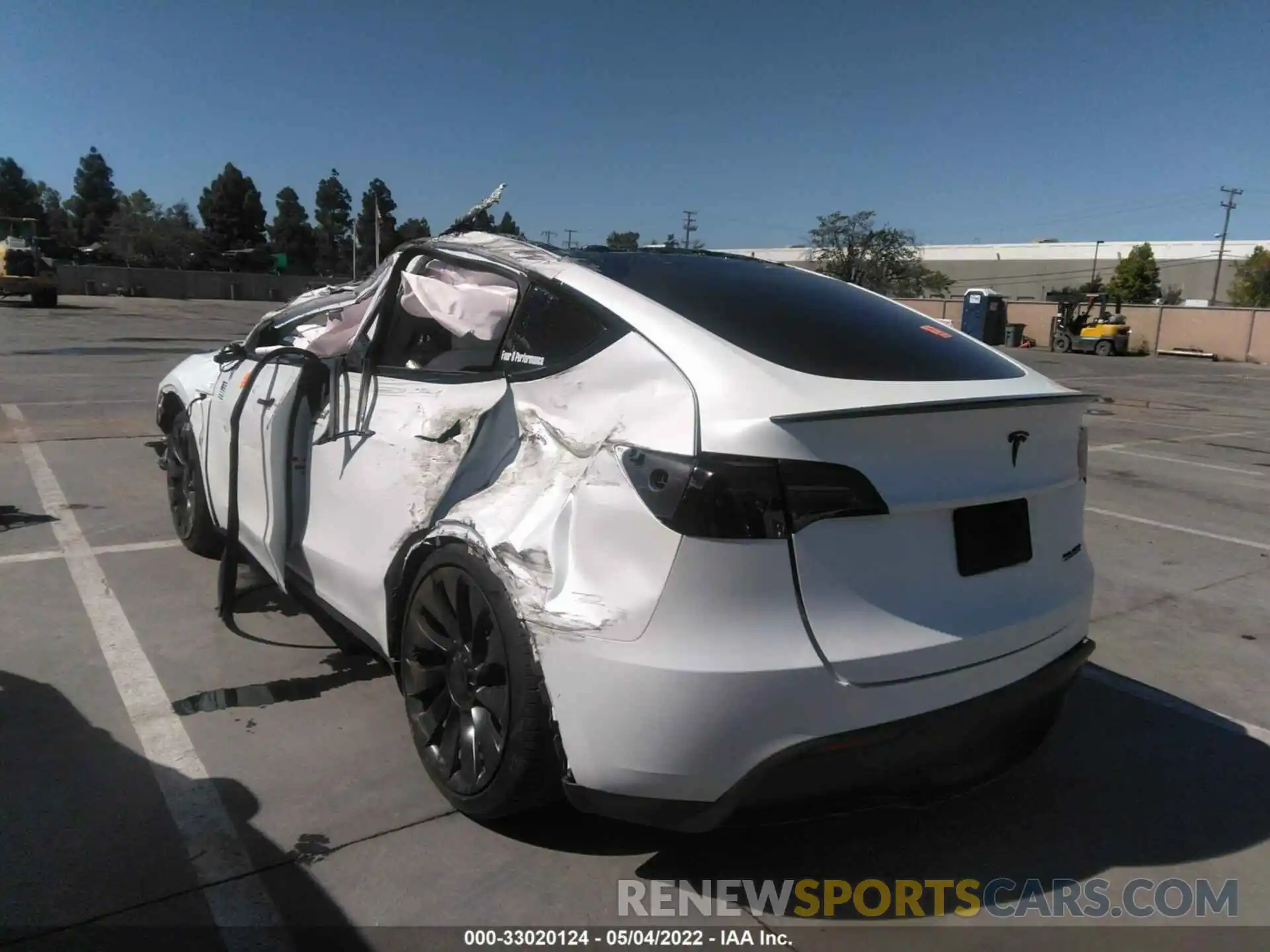 3 Photograph of a damaged car 5YJYGDEF0MF197116 TESLA MODEL Y 2021