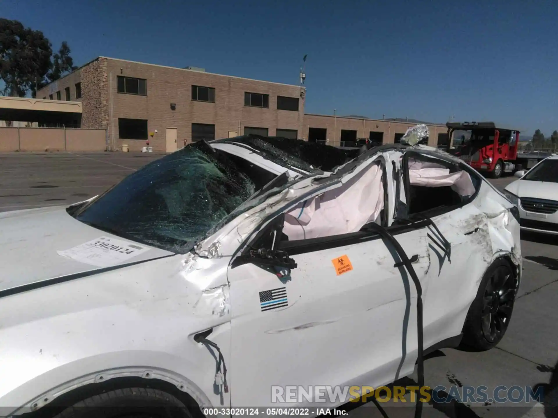 6 Photograph of a damaged car 5YJYGDEF0MF197116 TESLA MODEL Y 2021