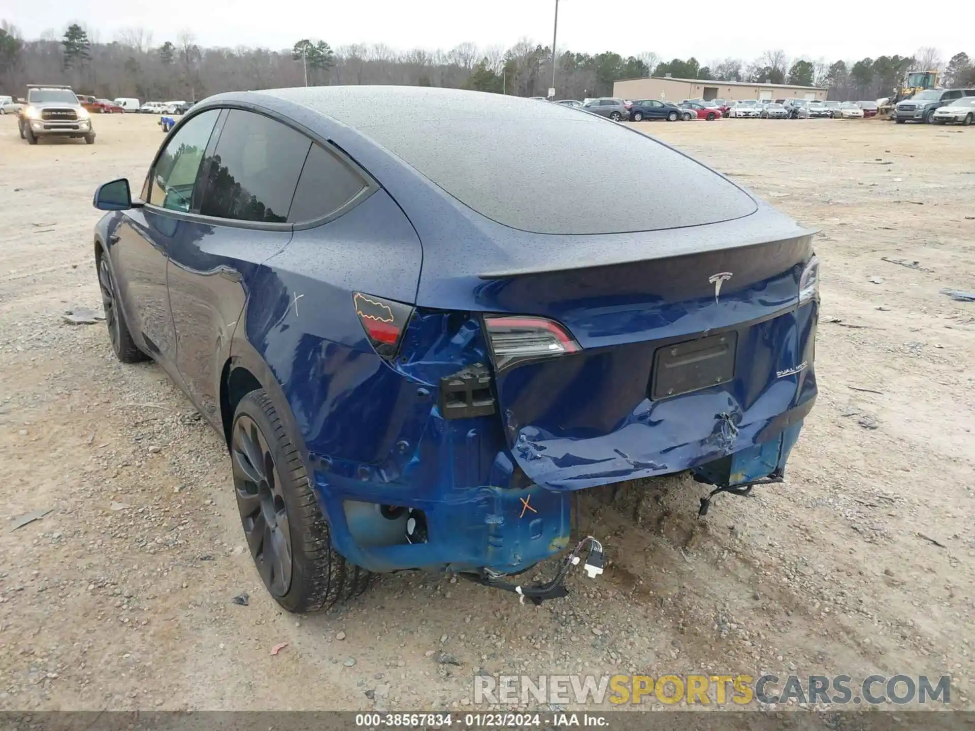 3 Photograph of a damaged car 5YJYGDEF0MF246556 TESLA MODEL Y 2021