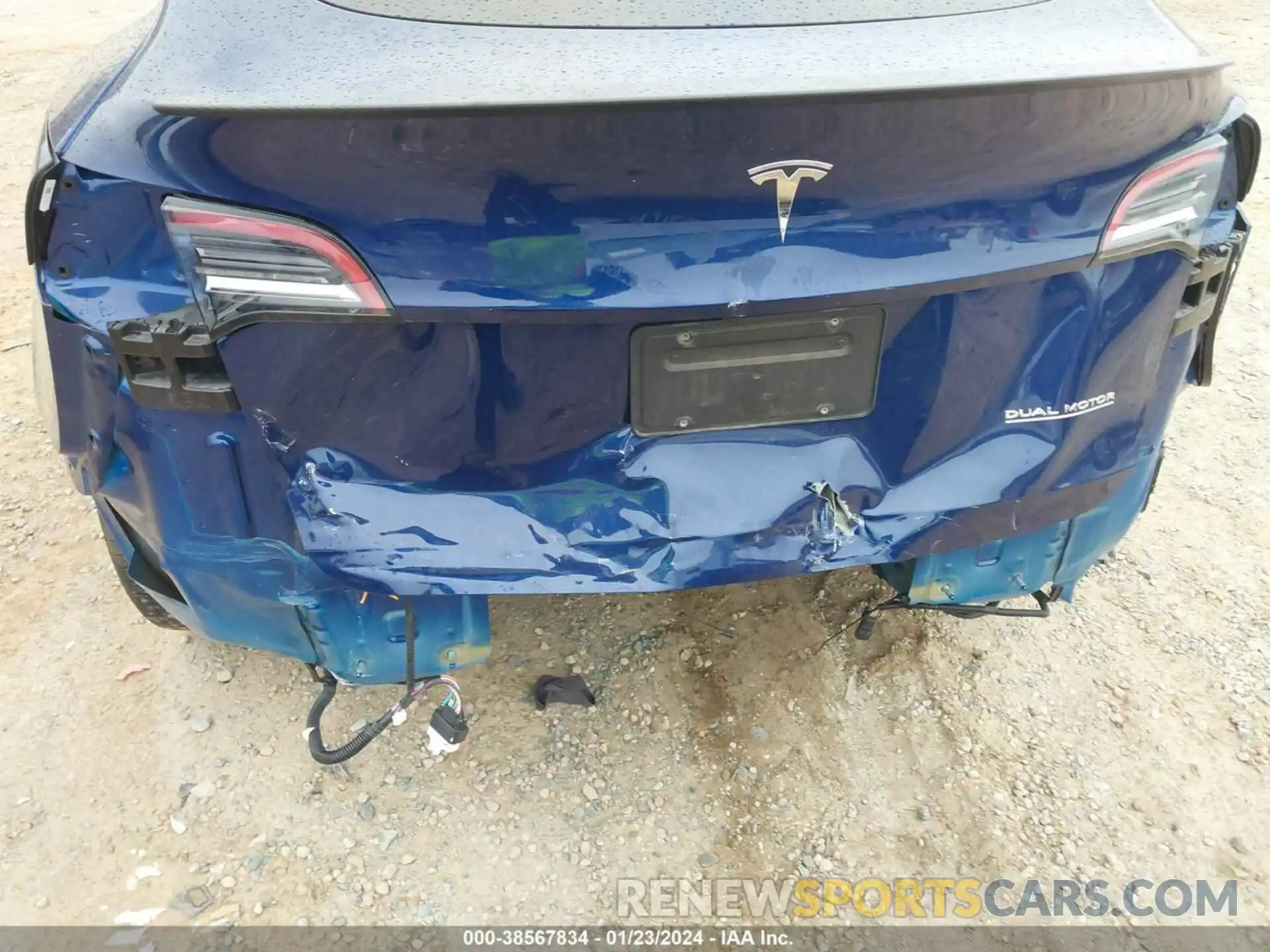 6 Photograph of a damaged car 5YJYGDEF0MF246556 TESLA MODEL Y 2021