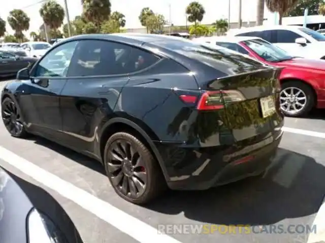 2 Photograph of a damaged car 5YJYGDEF1MF083979 TESLA MODEL Y 2021