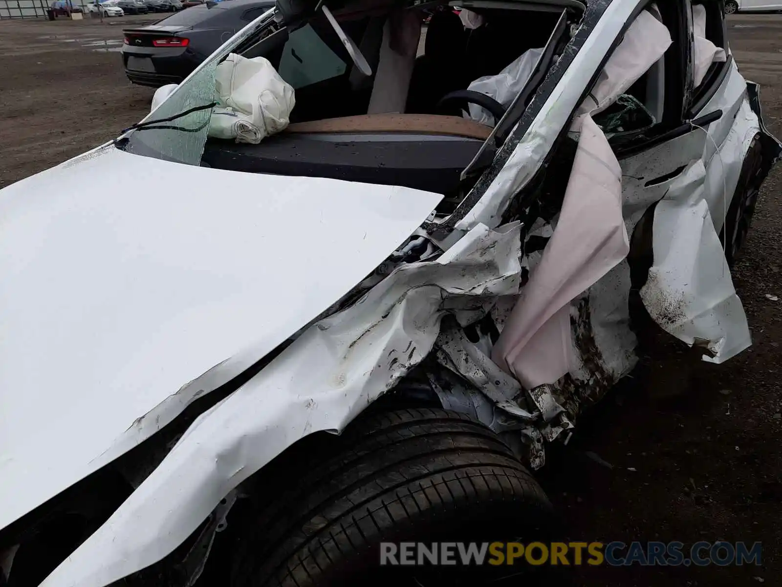 9 Photograph of a damaged car 5YJYGDEF1MF268890 TESLA MODEL Y 2021