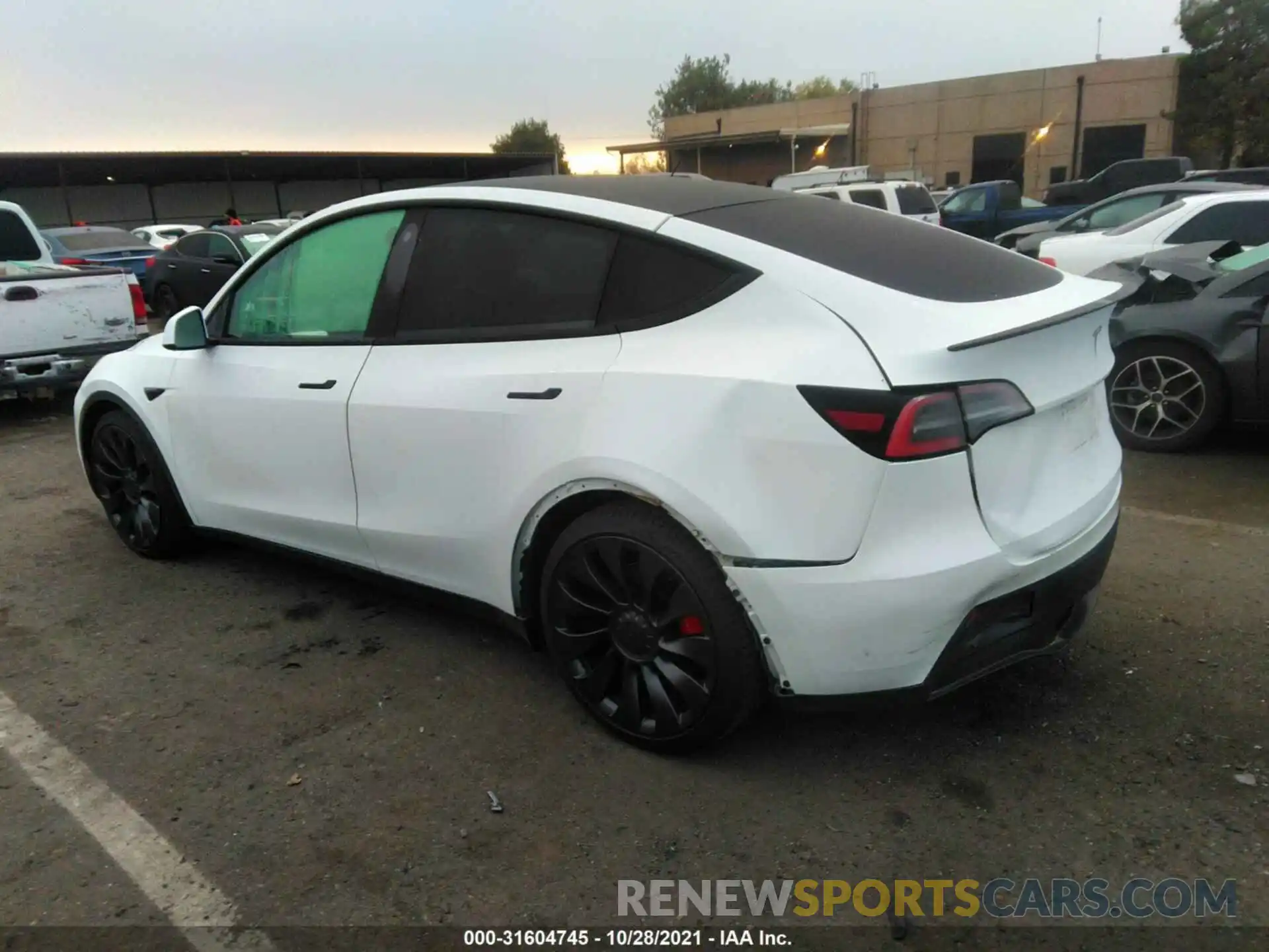 3 Photograph of a damaged car 5YJYGDEF2MF076278 TESLA MODEL Y 2021