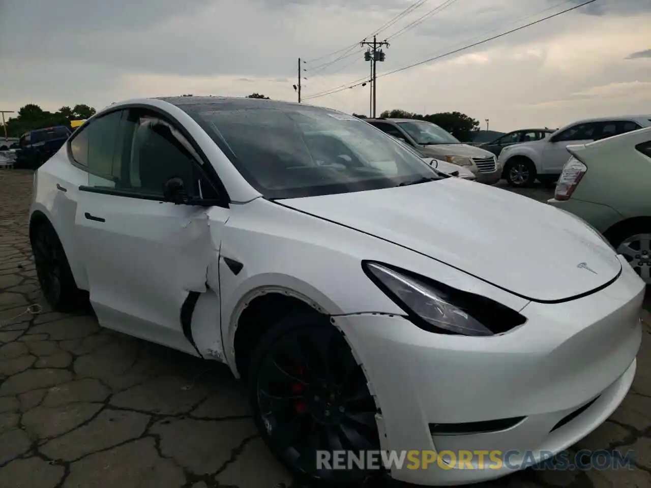 9 Фотография поврежденного автомобиля 5YJYGDEF2MF124460 TESLA MODEL Y 2021