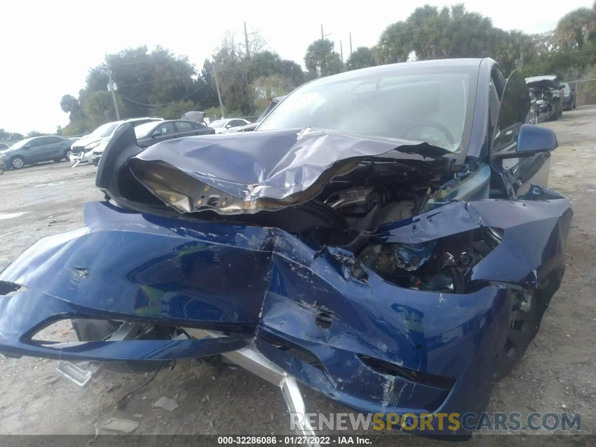 6 Photograph of a damaged car 5YJYGDEF2MF124491 TESLA MODEL Y 2021