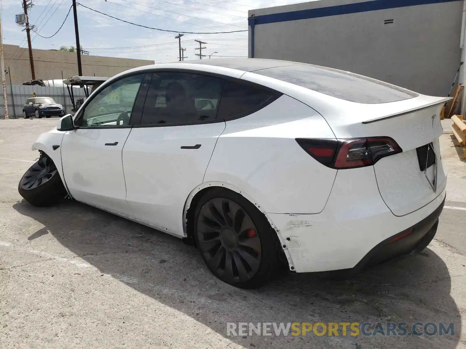 3 Photograph of a damaged car 5YJYGDEF2MF216538 TESLA MODEL Y 2021