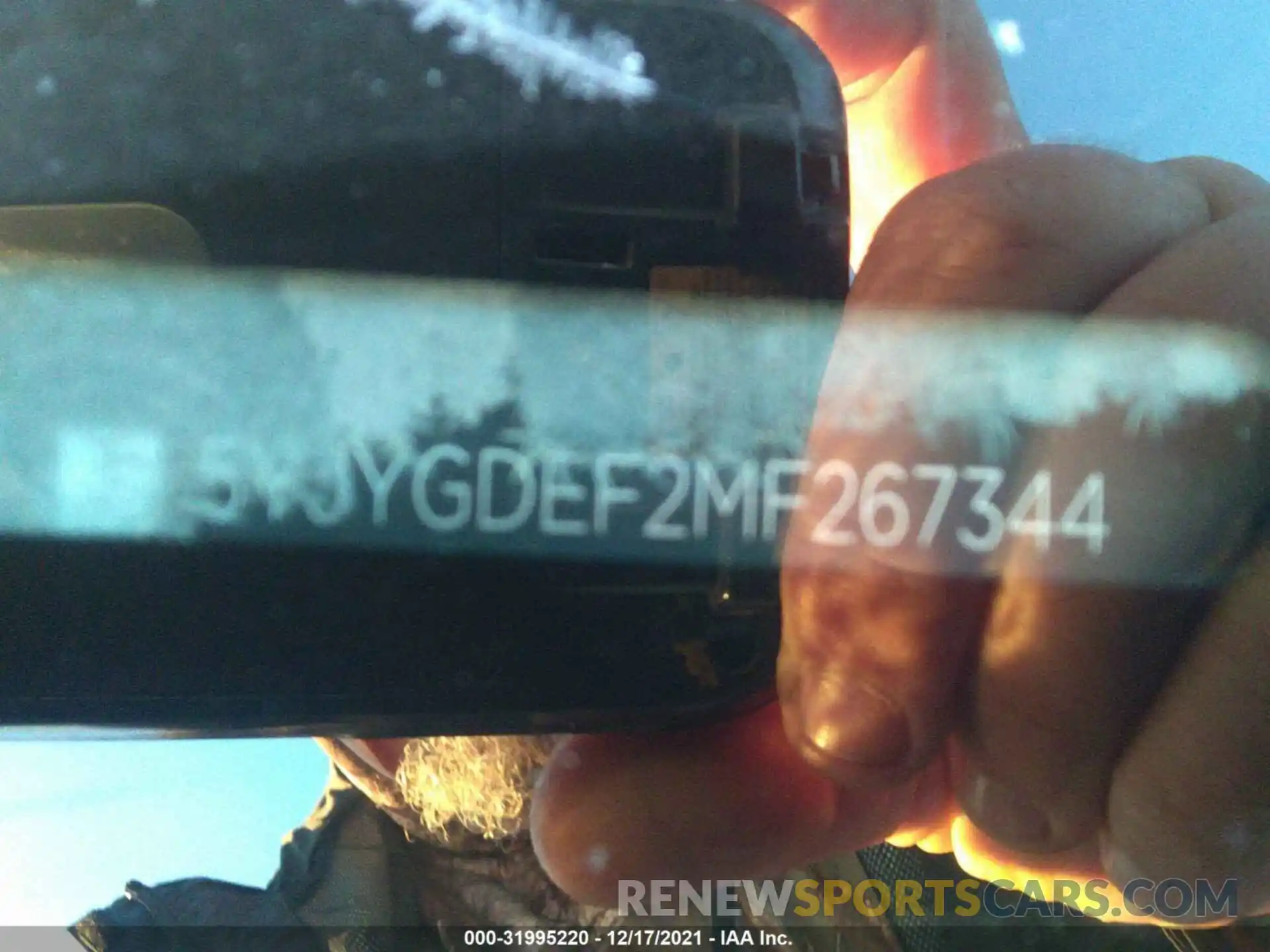 9 Photograph of a damaged car 5YJYGDEF2MF267344 TESLA MODEL Y 2021