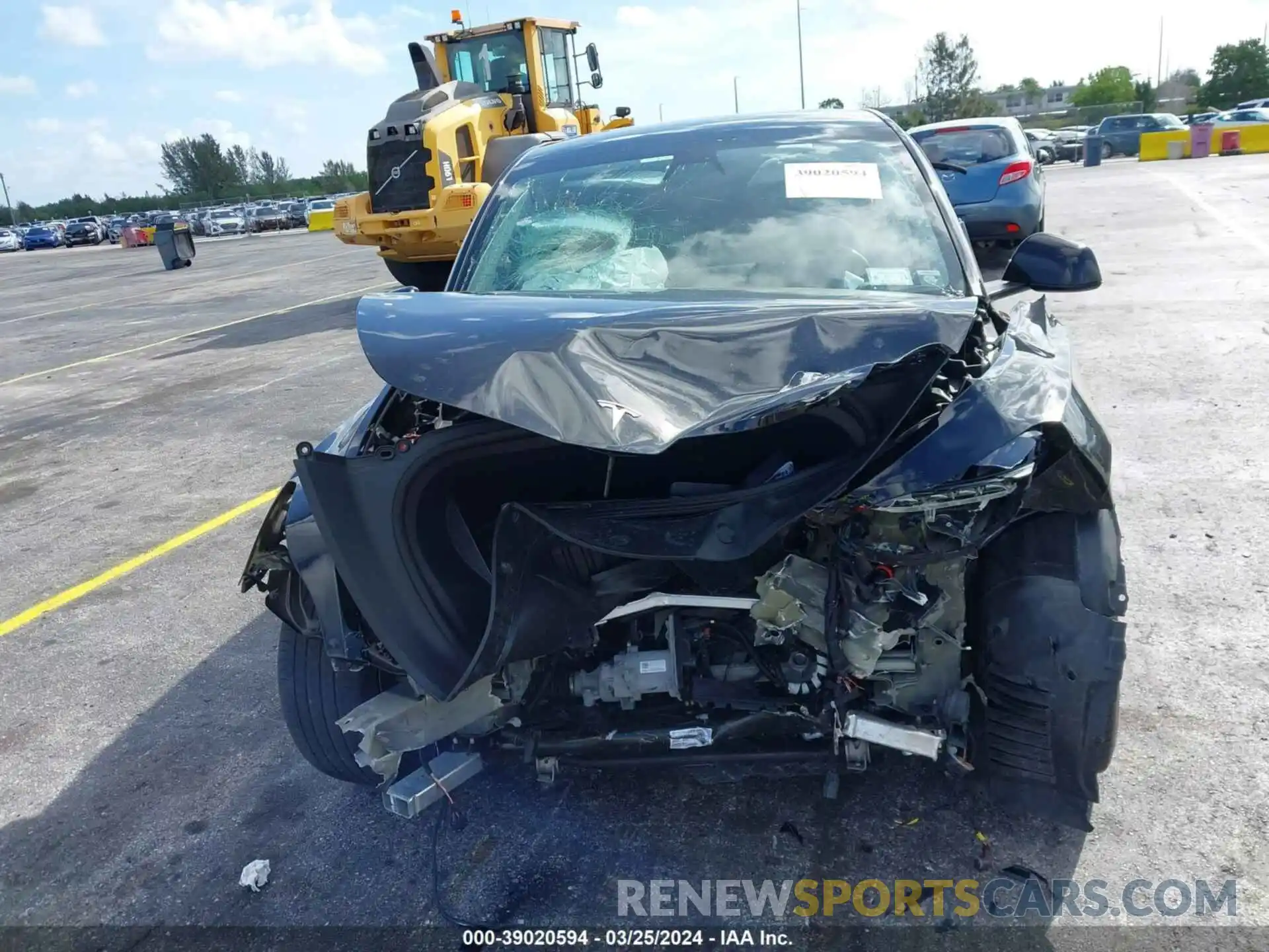 12 Photograph of a damaged car 5YJYGDEF2MF268882 TESLA MODEL Y 2021