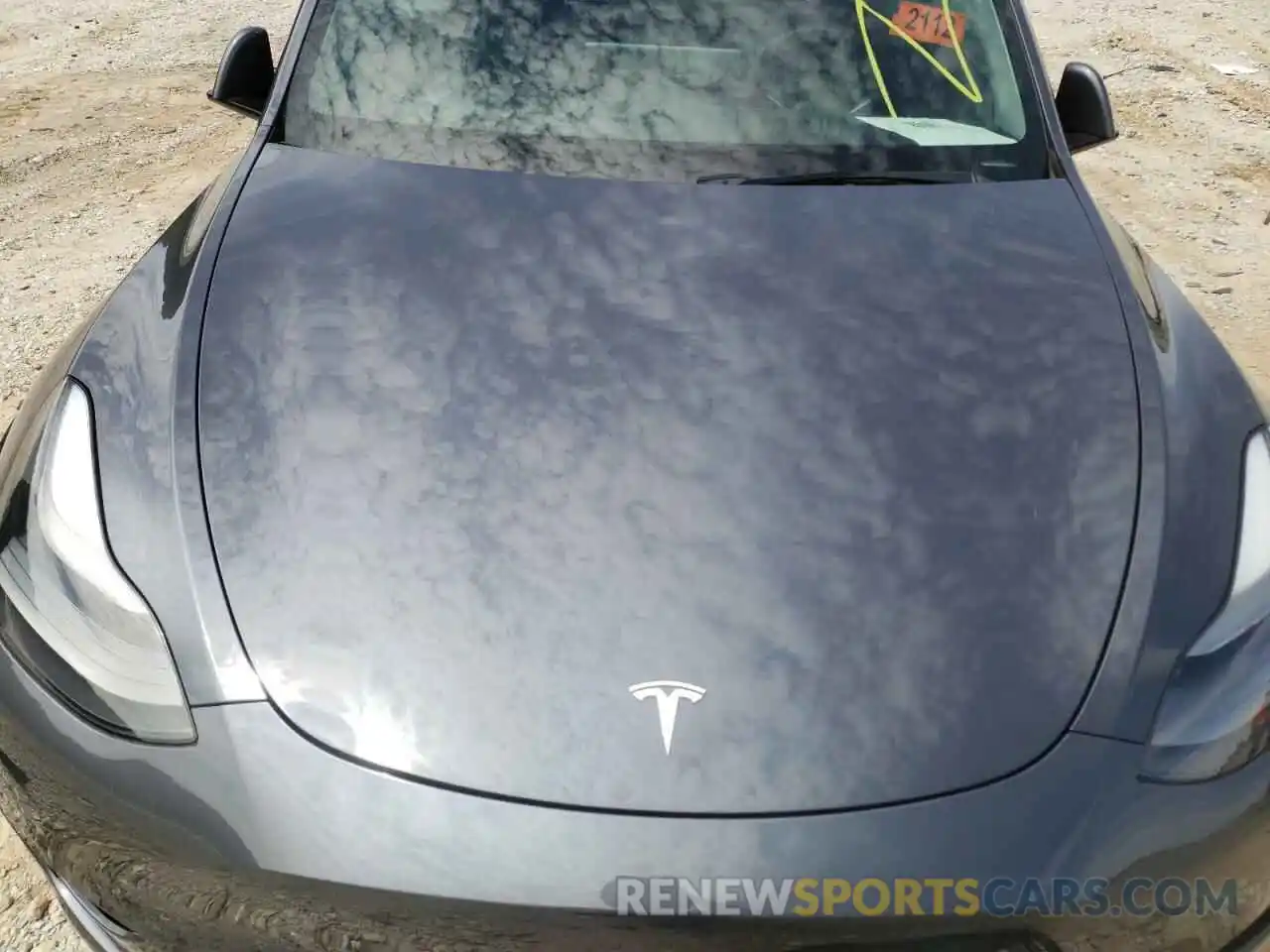 7 Photograph of a damaged car 5YJYGDEF3MF133720 TESLA MODEL Y 2021