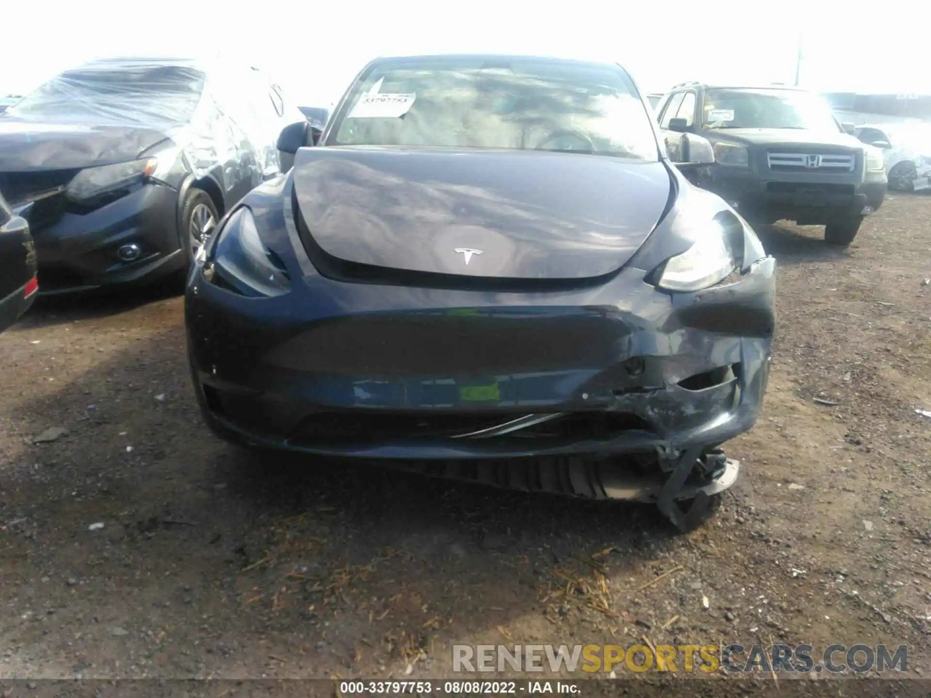 6 Фотография поврежденного автомобиля 5YJYGDEF3MF134088 TESLA MODEL Y 2021