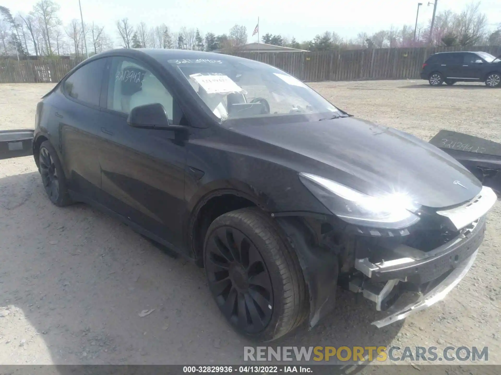 1 Фотография поврежденного автомобиля 5YJYGDEF4MF178553 TESLA MODEL Y 2021