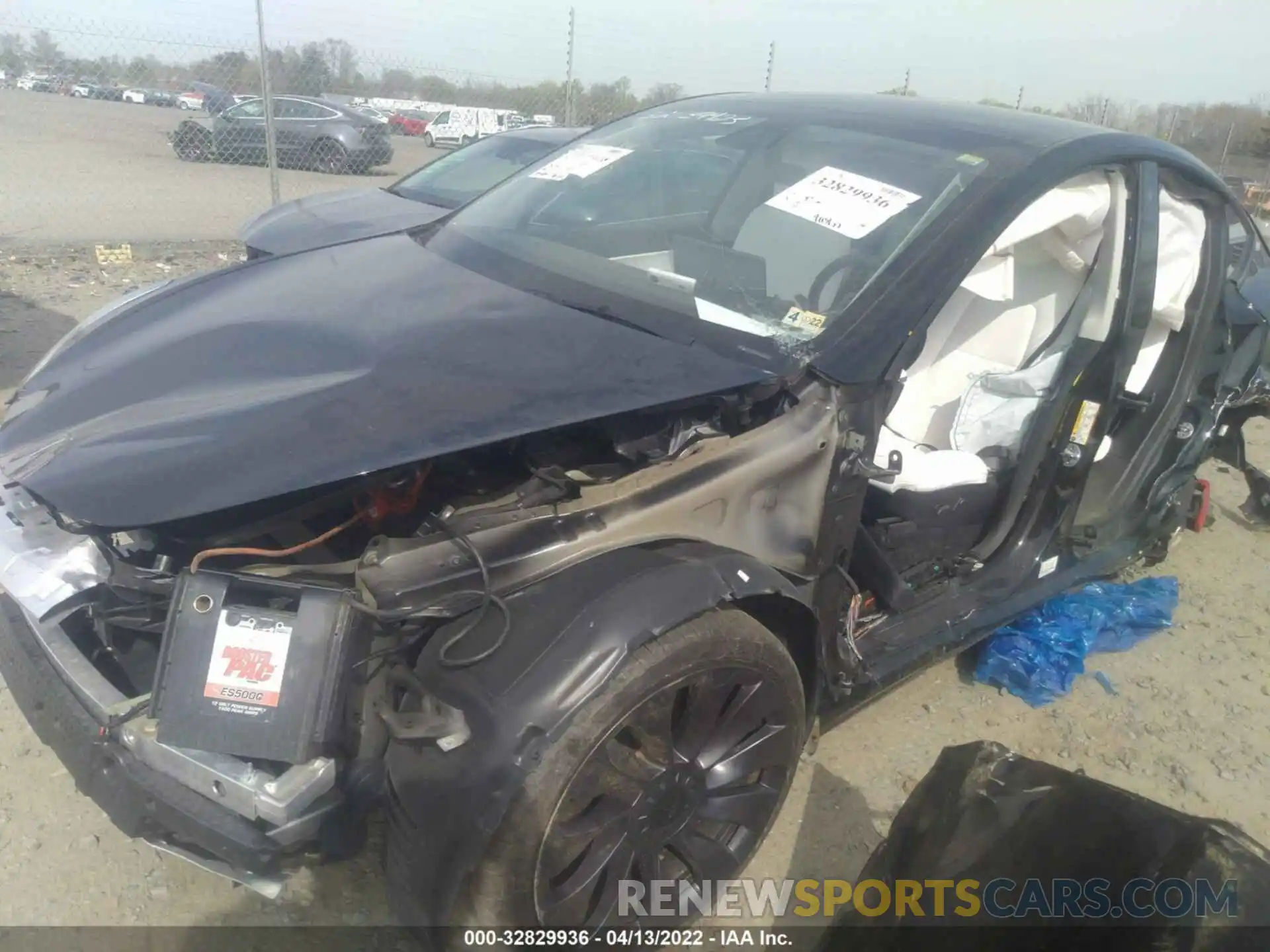 6 Photograph of a damaged car 5YJYGDEF4MF178553 TESLA MODEL Y 2021