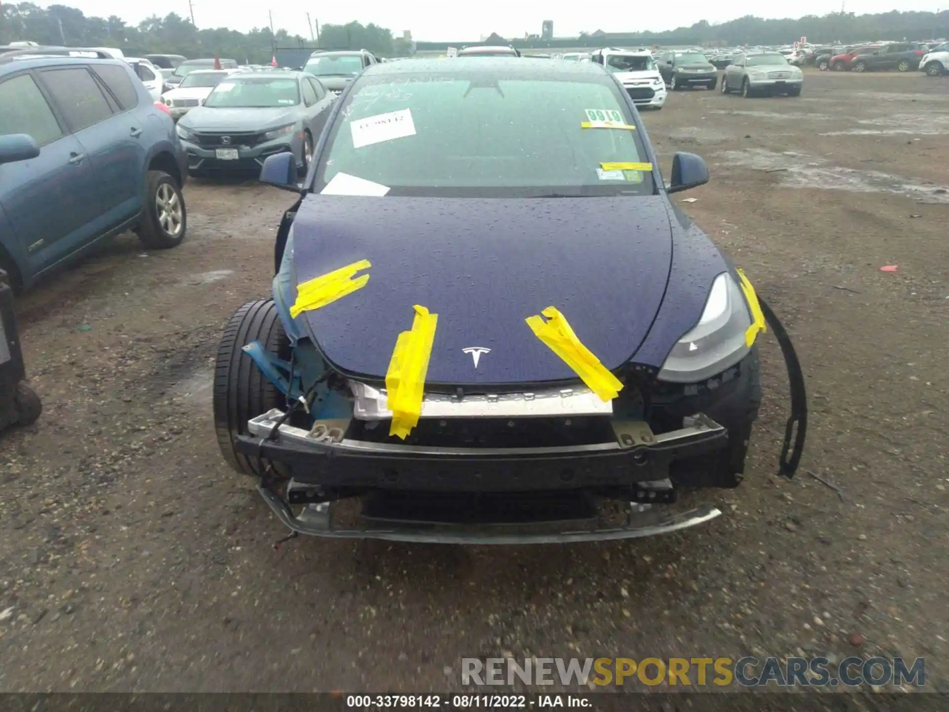 6 Photograph of a damaged car 5YJYGDEF4MF194834 TESLA MODEL Y 2021