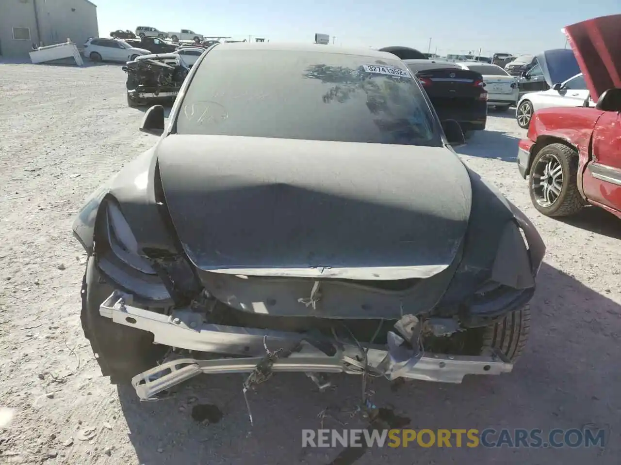 9 Photograph of a damaged car 5YJYGDEF4MF209476 TESLA MODEL Y 2021