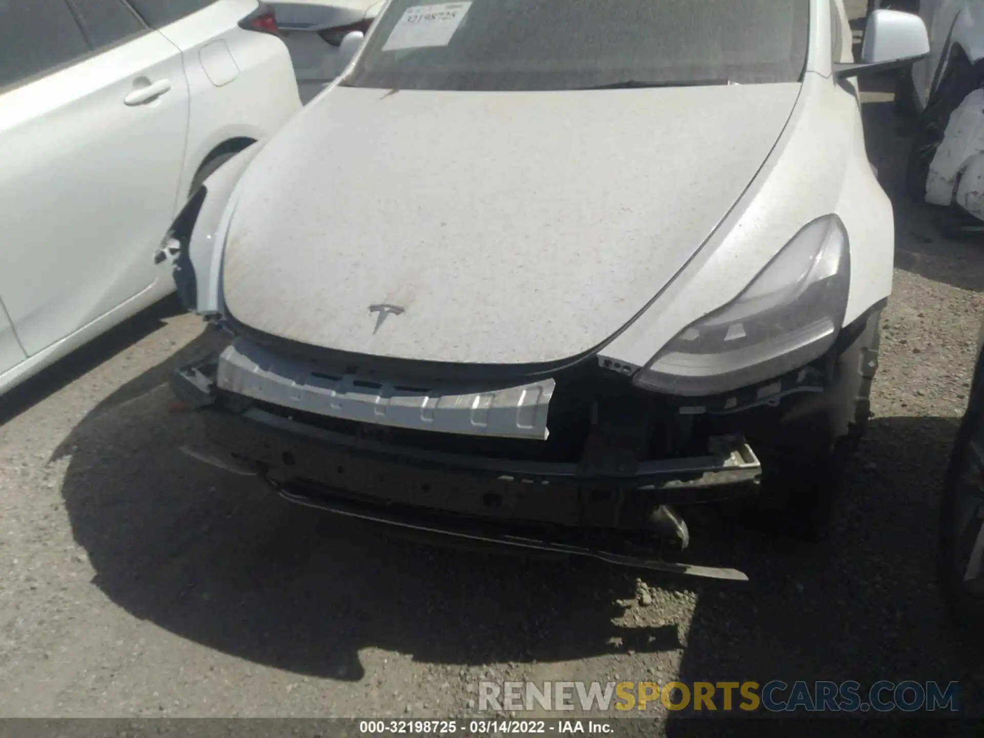 6 Photograph of a damaged car 5YJYGDEF4MF250769 TESLA MODEL Y 2021