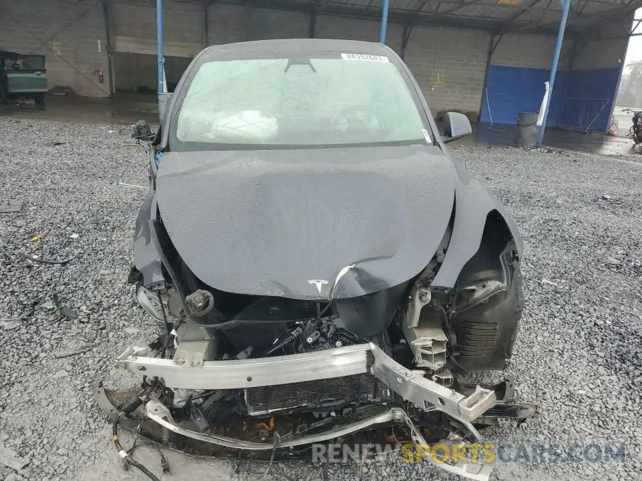 5 Photograph of a damaged car 5YJYGDEF4MF301414 TESLA MODEL Y 2021