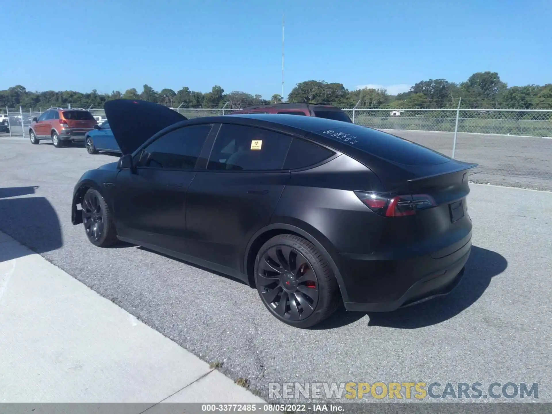 3 Photograph of a damaged car 5YJYGDEF4MF303177 TESLA MODEL Y 2021