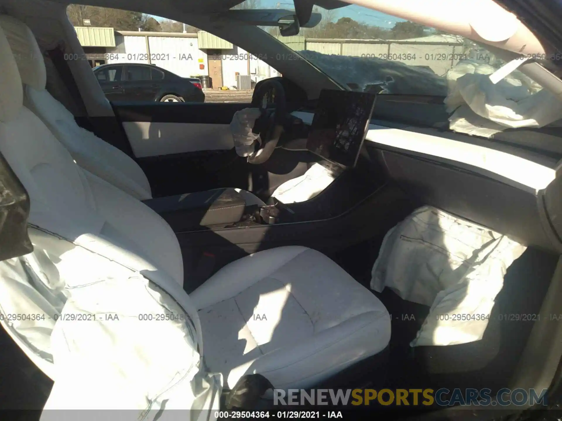 5 Photograph of a damaged car 5YJYGDEF5MF079403 TESLA MODEL Y 2021