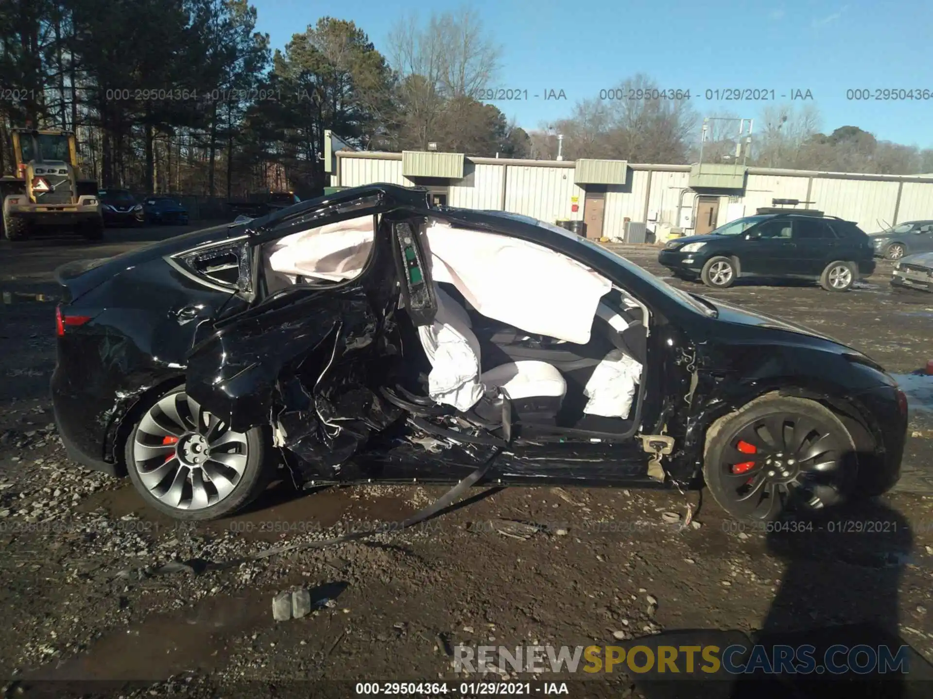 6 Photograph of a damaged car 5YJYGDEF5MF079403 TESLA MODEL Y 2021