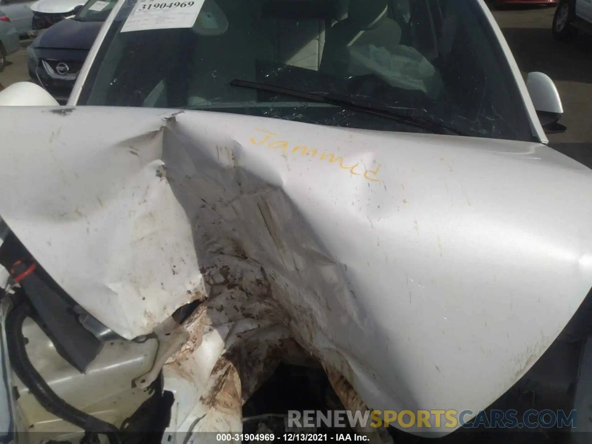 10 Photograph of a damaged car 5YJYGDEF5MF209440 TESLA MODEL Y 2021