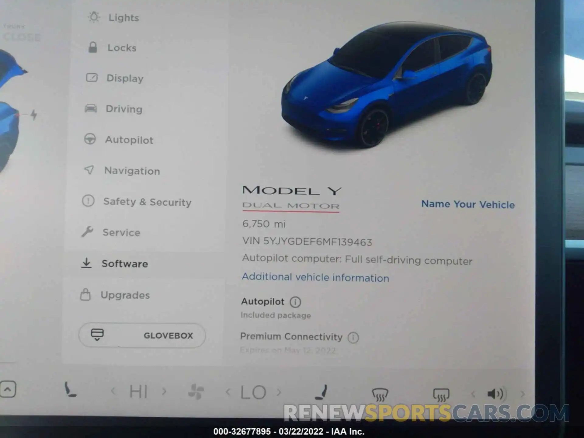 7 Photograph of a damaged car 5YJYGDEF6MF139463 TESLA MODEL Y 2021