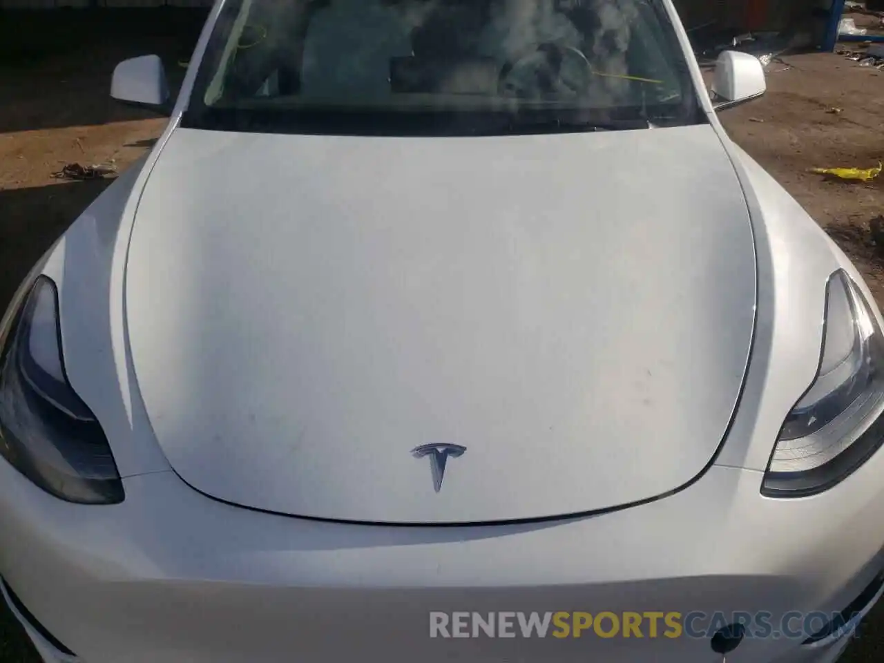 7 Photograph of a damaged car 5YJYGDEF6MF211648 TESLA MODEL Y 2021