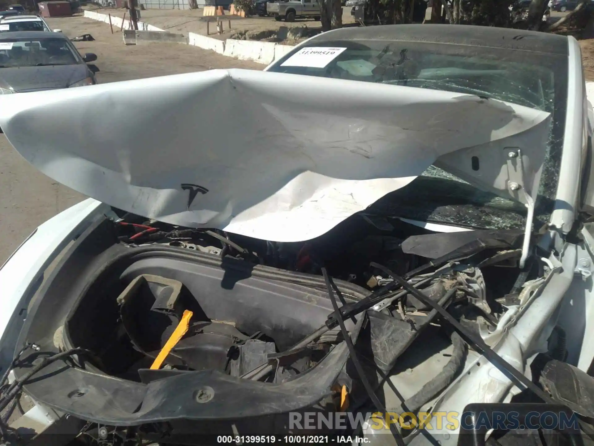 6 Photograph of a damaged car 5YJYGDEF6MF211682 TESLA MODEL Y 2021