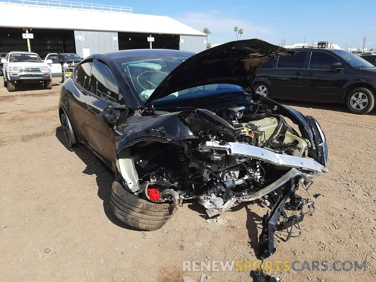 9 Photograph of a damaged car 5YJYGDEF6MF215571 TESLA MODEL Y 2021