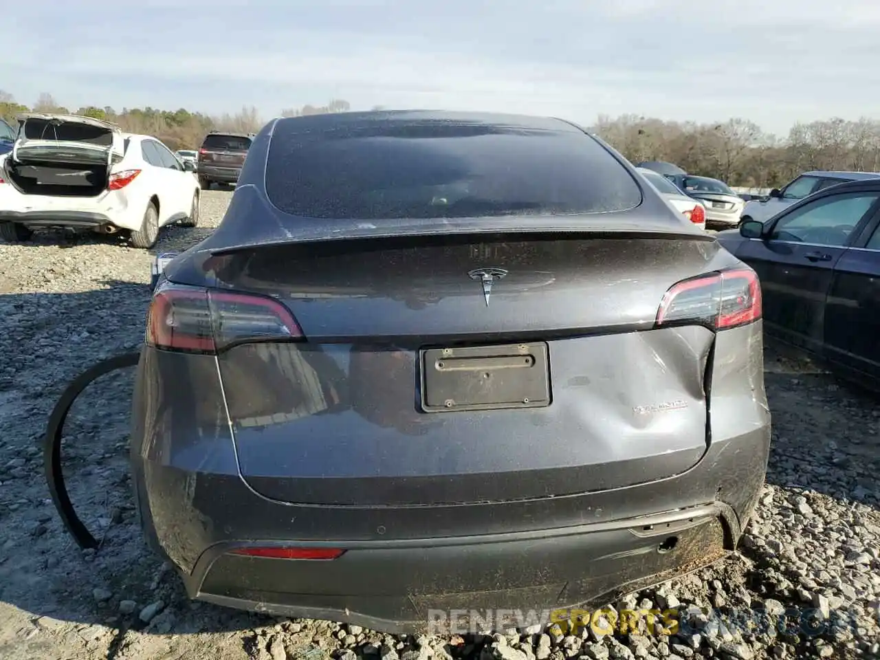 6 Фотография поврежденного автомобиля 5YJYGDEF6MF257786 TESLA MODEL Y 2021