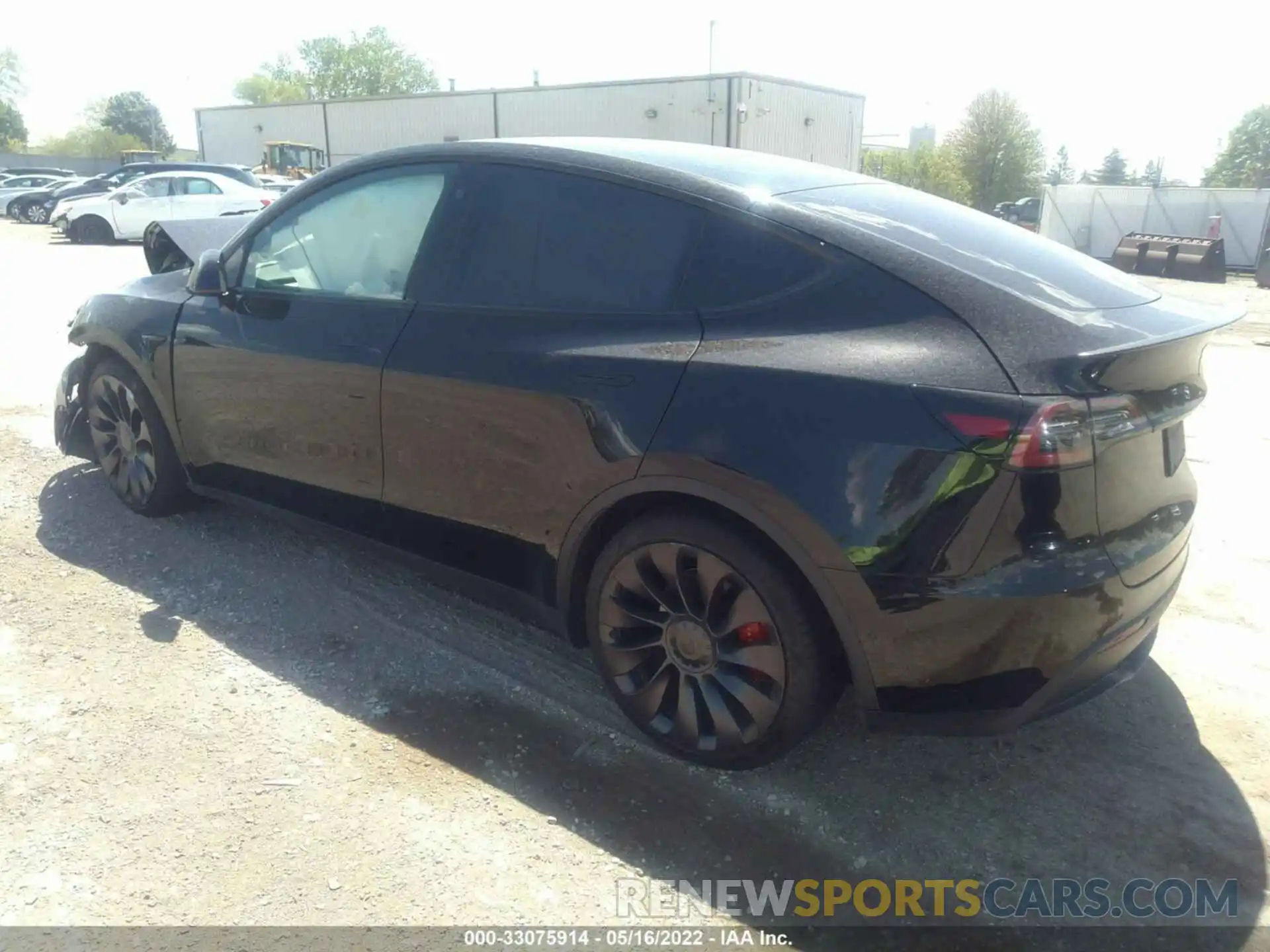 3 Фотография поврежденного автомобиля 5YJYGDEF6MF259294 TESLA MODEL Y 2021