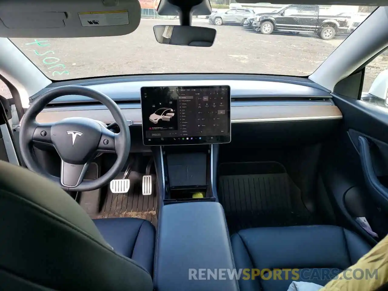 10 Фотография поврежденного автомобиля 5YJYGDEF7MF076213 TESLA MODEL Y 2021