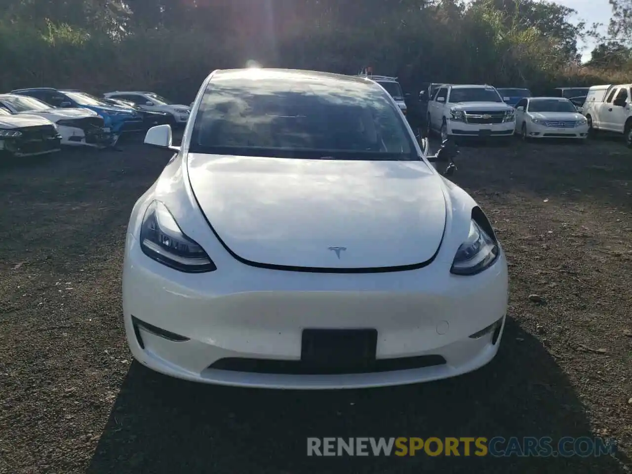 5 Photograph of a damaged car 5YJYGDEF7MF076213 TESLA MODEL Y 2021