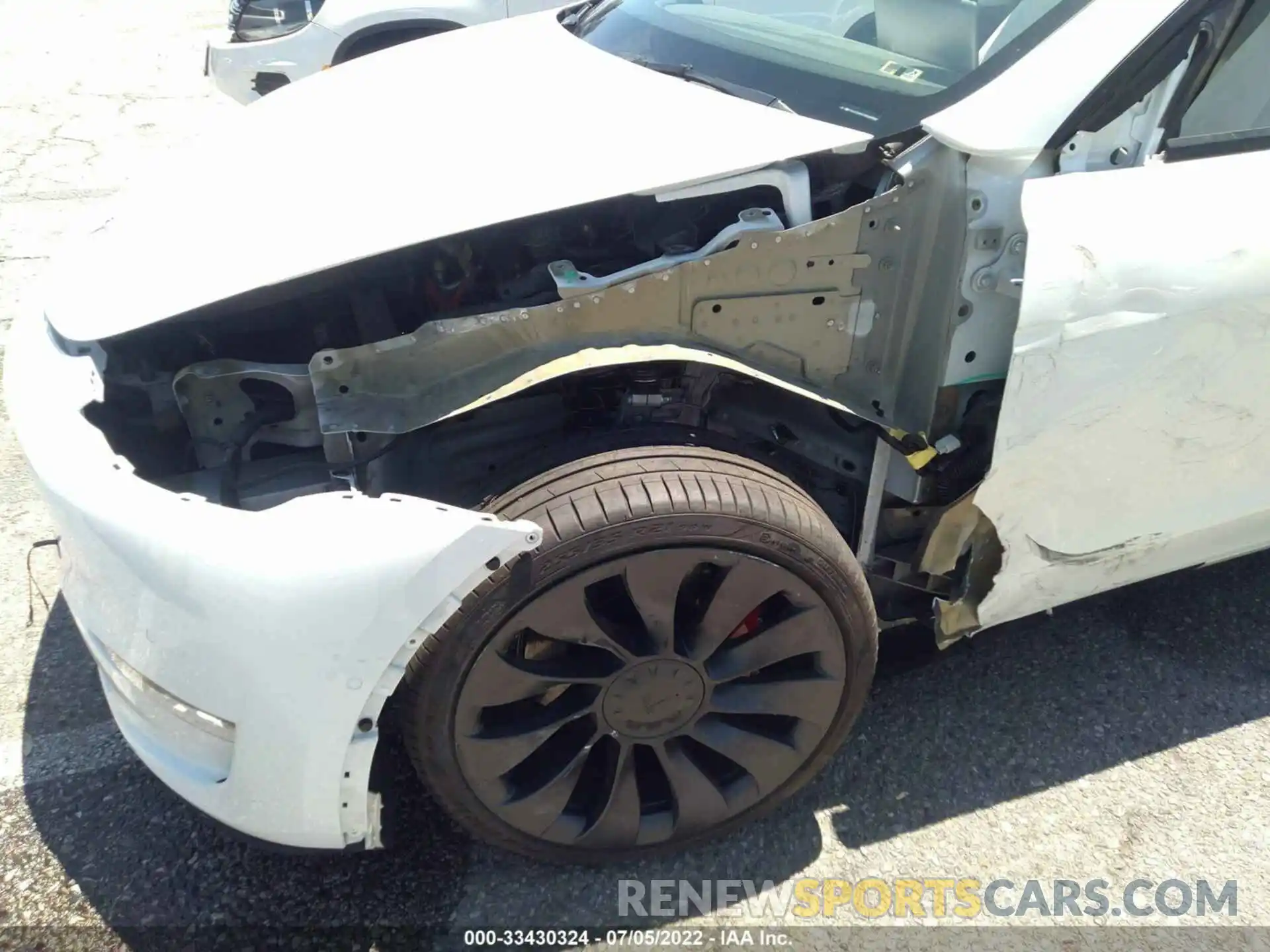 6 Photograph of a damaged car 5YJYGDEF7MF201940 TESLA MODEL Y 2021