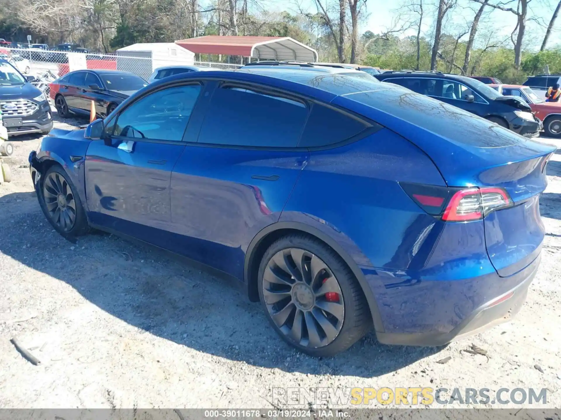 3 Photograph of a damaged car 5YJYGDEF8MF189474 TESLA MODEL Y 2021