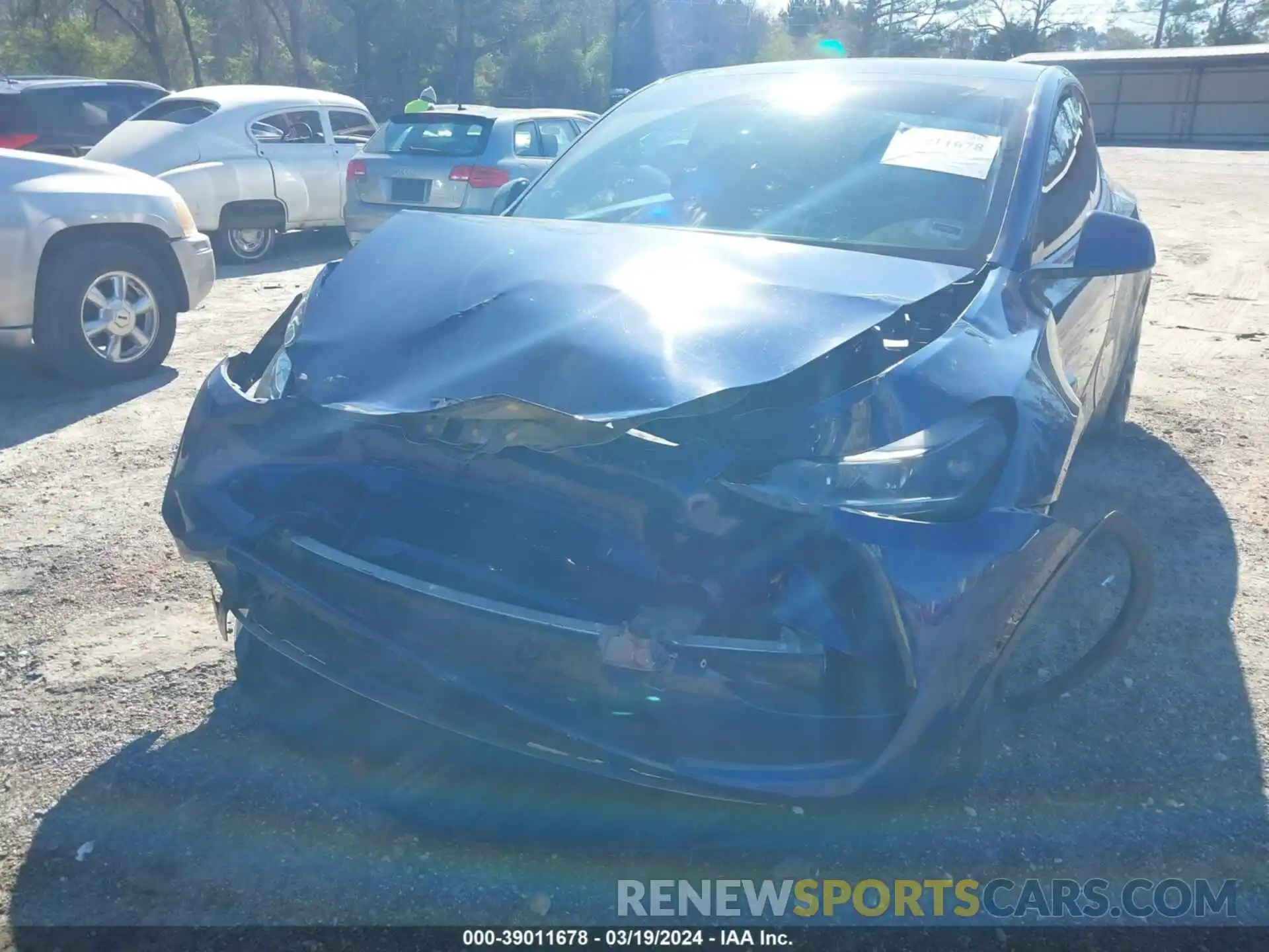 6 Photograph of a damaged car 5YJYGDEF8MF189474 TESLA MODEL Y 2021