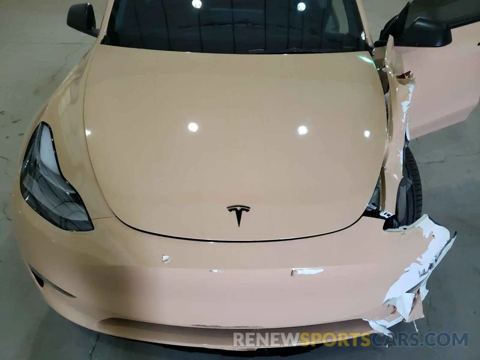 7 Photograph of a damaged car 5YJYGDEF9MF151185 TESLA MODEL Y 2021