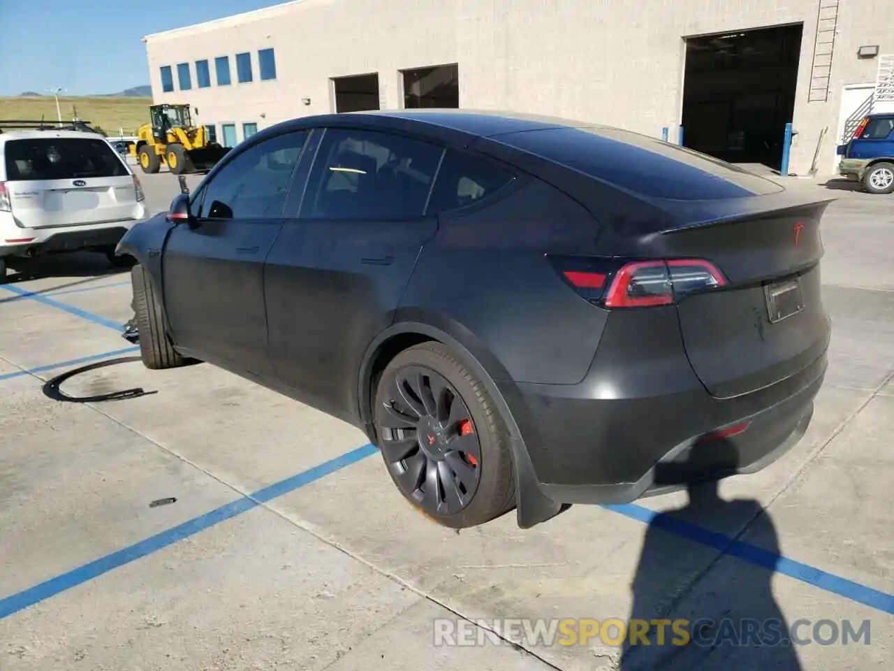 3 Photograph of a damaged car 5YJYGDEF9MF252145 TESLA MODEL Y 2021