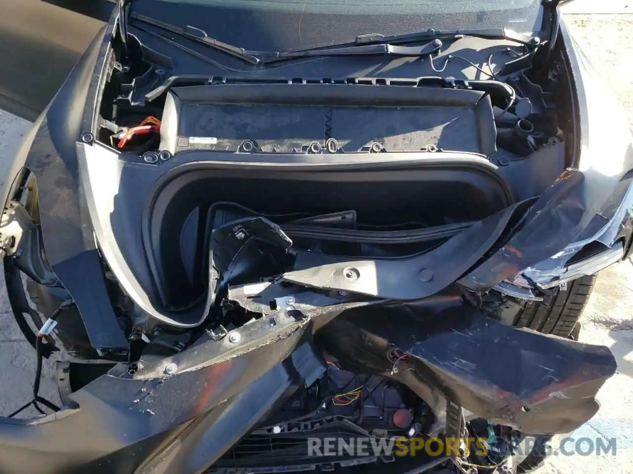 7 Photograph of a damaged car 5YJYGDEF9MF252145 TESLA MODEL Y 2021