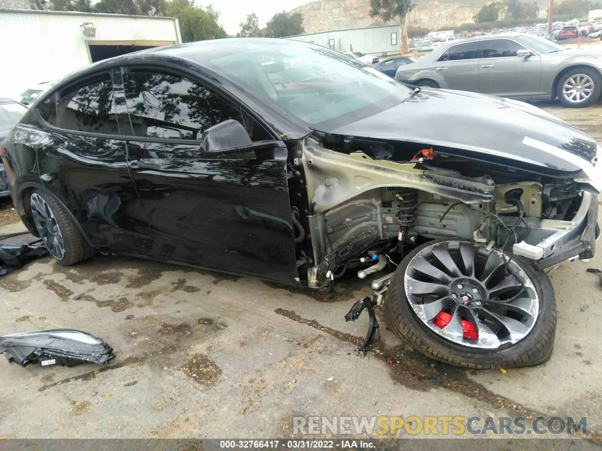 6 Photograph of a damaged car 5YJYGDEF9MF299269 TESLA MODEL Y 2021