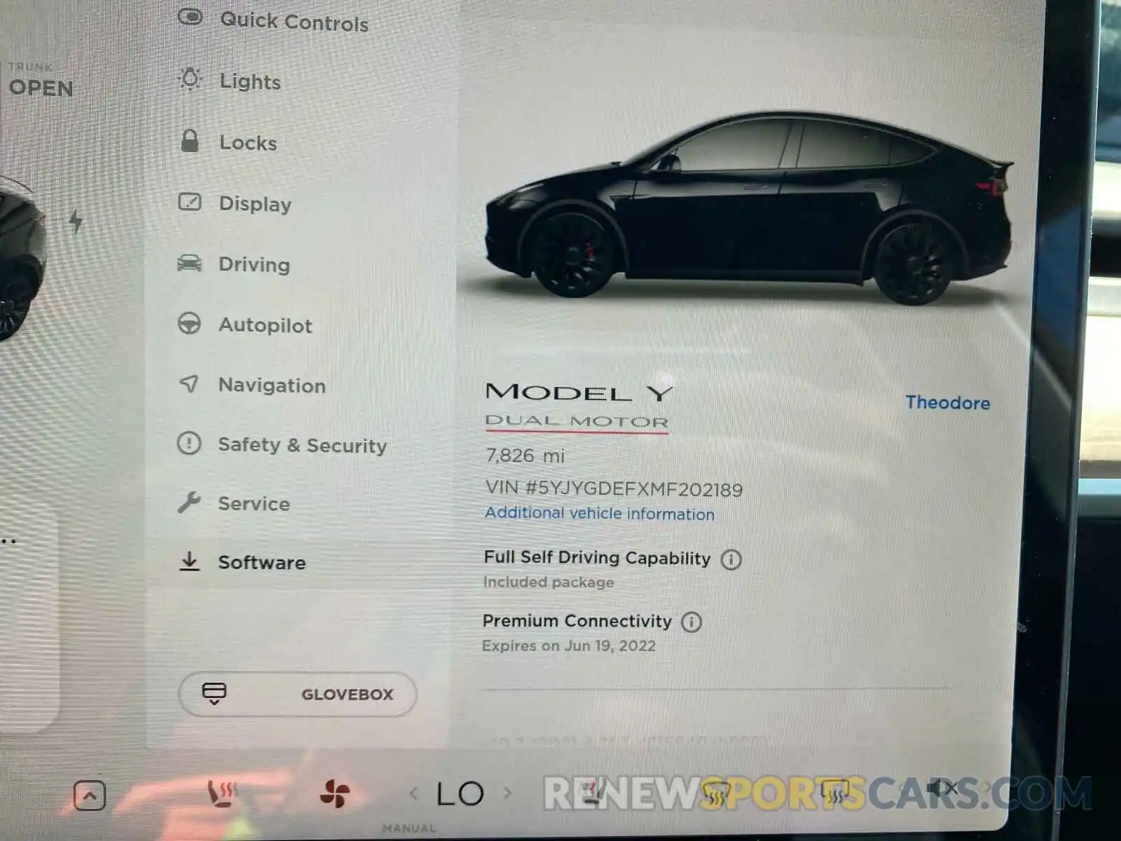 8 Photograph of a damaged car 5YJYGDEFXMF202189 TESLA MODEL Y 2021